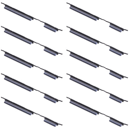 10pcs Volume Control Button, For Samsung Galaxy S20 FE SM-G780, For Samsung Galaxy Z Flip 5G SM-F707, For Samsung Galaxy M23 SM-M236, For Samsung Galaxy A23 SM-A235, For Samsung Galaxy A53 5G SM-A536, For Samsung Galaxy A73 5G SM-A736������������������...