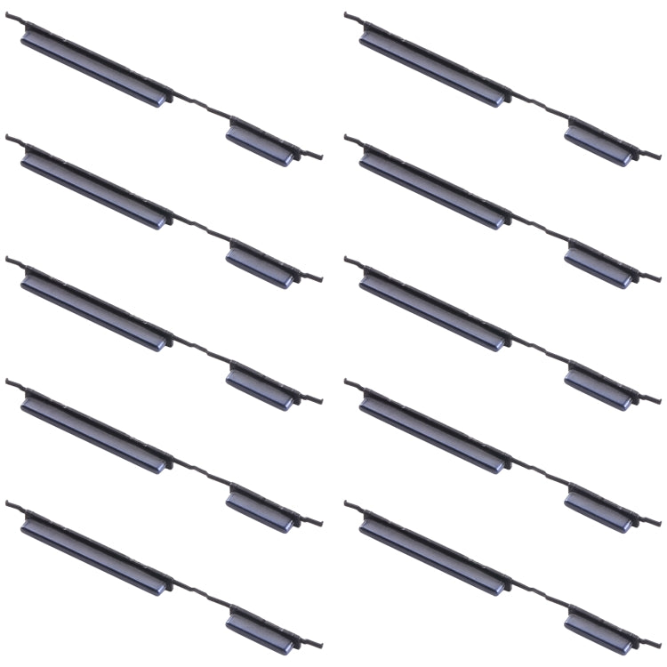 10pcs Volume Control Button, For Samsung Galaxy S20 FE SM-G780, For Samsung Galaxy Z Flip 5G SM-F707, For Samsung Galaxy M23 SM-M236, For Samsung Galaxy A23 SM-A235, For Samsung Galaxy A53 5G SM-A536, For Samsung Galaxy A73 5G SM-A736������������������...