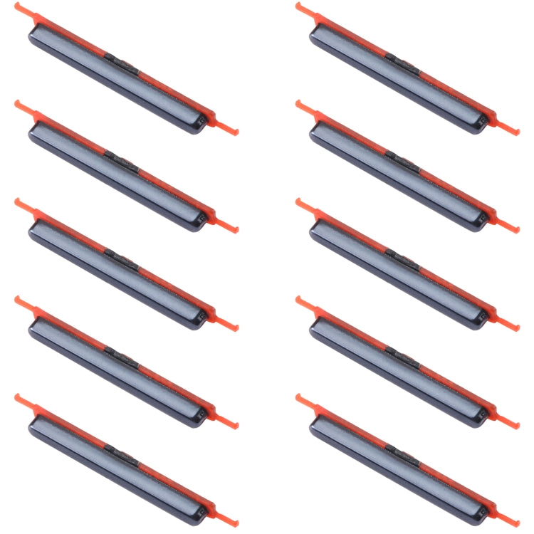 10pcs Volume Control Button, For Samsung Galaxy S20 FE SM-G780, For Samsung Galaxy Z Flip 5G SM-F707, For Samsung Galaxy M23 SM-M236, For Samsung Galaxy A23 SM-A235, For Samsung Galaxy A53 5G SM-A536, For Samsung Galaxy A73 5G SM-A736������������������...