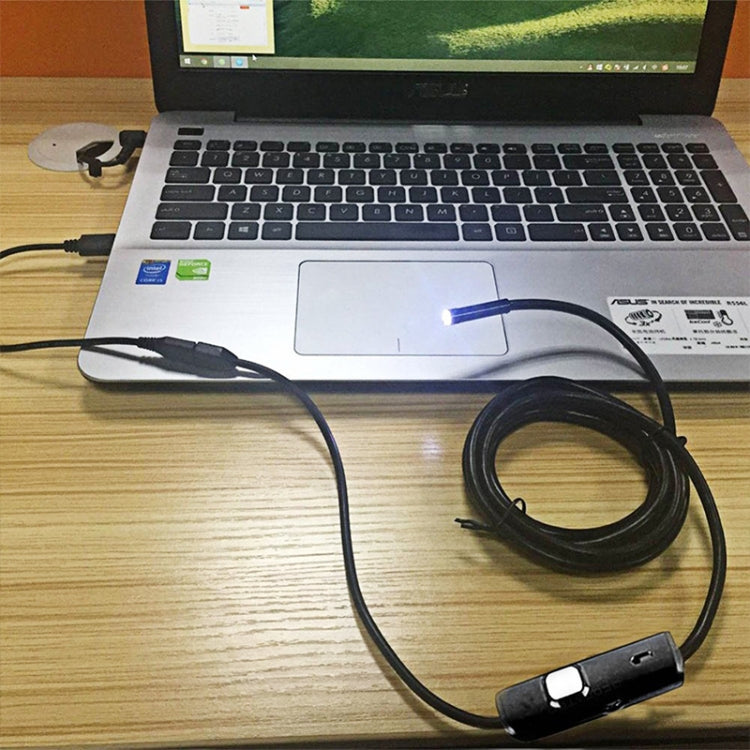 AN97 Waterproof Micro USB Endoscope Hard Tube Inspection Camera for Parts of OTG Function Android Mobile Phone, with 6 LEDs, 5.5mm, 7mm, 8mm