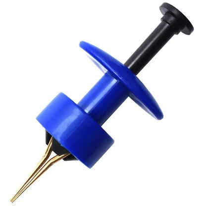 Red Worm Clip Hanging Bait Device Earthworm Live Bait Clip, 1pc