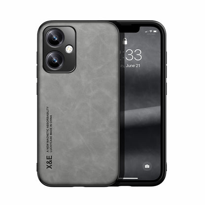 Skin Feel Magnetic Leather Back Phone Case, For vivo X100 Pro, For vivo X100, For vivo iQOO 12, For vivo V29e, For vivo V29e Global, For vivo Y35 4G / Y35+
