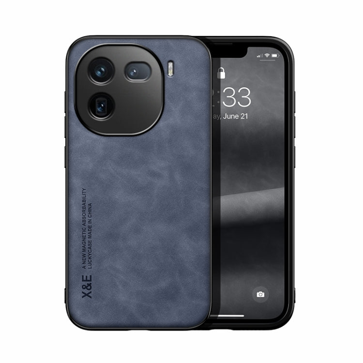 Skin Feel Magnetic Leather Back Phone Case, For vivo X100 Pro, For vivo X100, For vivo iQOO 12 Pro, For vivo iQOO 12, For vivo V29e, For vivo V29e Global, For vivo Y35 4G / Y35+