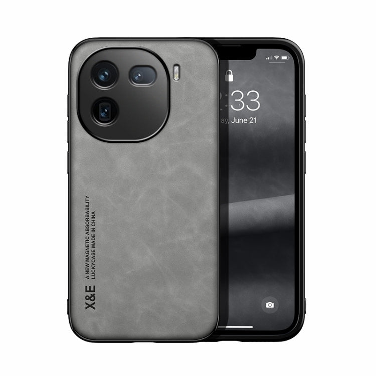 Skin Feel Magnetic Leather Back Phone Case, For vivo X100 Pro, For vivo X100, For vivo iQOO 12 Pro, For vivo iQOO 12, For vivo V29e, For vivo V29e Global, For vivo Y35 4G / Y35+