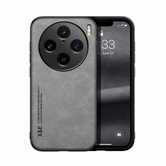 Skin Feel Magnetic Leather Back Phone Case, For vivo X100 Pro, For vivo X100, For vivo iQOO 12 Pro, For vivo iQOO 12, For vivo V29e, For vivo V29e Global, For vivo Y35 4G / Y35+