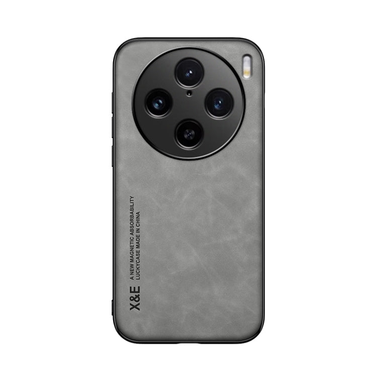 Skin Feel Magnetic Leather Back Phone Case, For vivo X100 Pro, For vivo X100, For vivo iQOO 12 Pro, For vivo iQOO 12, For vivo V29e, For vivo V29e Global, For vivo Y35 4G / Y35+