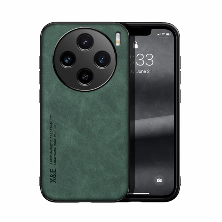 Skin Feel Magnetic Leather Back Phone Case, For vivo X100 Pro, For vivo X100, For vivo iQOO 12 Pro, For vivo iQOO 12, For vivo V29e, For vivo V29e Global, For vivo Y35 4G / Y35+
