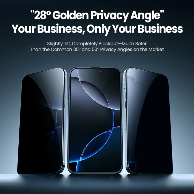 NILLKIN Guardian Full Coverage Privacy Tempered Glass Film, For iPhone 16 Pro Max, For iPhone 16 Plus, For iPhone 16, For iPhone 15 Plus, For iPhone 15
