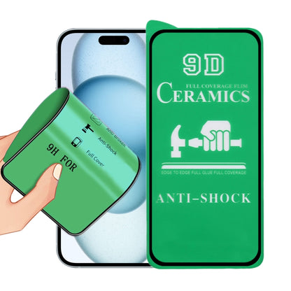 9D Full Screen Full Glue Ceramic Film, For iPhone 18 Pro / 17 Pro, For iPhone 18 Pro Max / 17 Pro Max, For iPhone 17, For iPhone Air, For iPhone 16 Pro Max, For iPhone 16 Pro, For iPhone 16 Plus, For iPhone 16, For iPhone 15 Pro Max, For iPhone 15 Pro ...