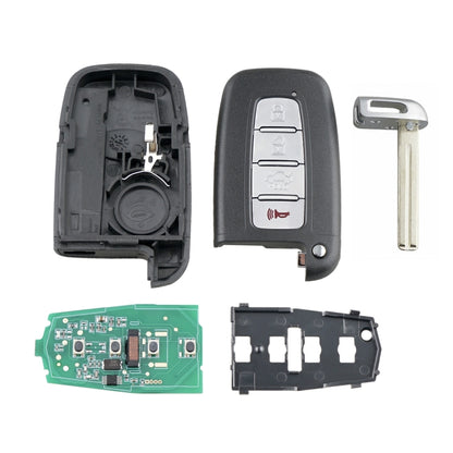 For Hyundai 4-button Car Key Shell FCCID: SY5HMFNA04 ID46 315Mhz Car, For Hyundai 4-button FCCID:SY5HMFNA04