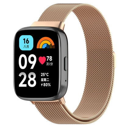 Milan Metal Watch Band, For Redmi Watch 3 Lite / Watch 3 Active