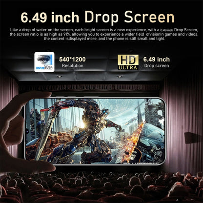 Note30, 6.49 inch Screen, Face Identification, Android  8.1 MTK6580A Quad Core, Network: 3G, Dual SIM, 2GB+16GB