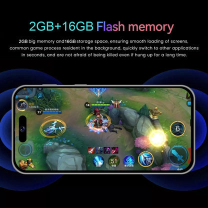 i15 Pro Max / U18, 6.53 inch Screen, Face Identification, Android 9.1 SC7731E Quad Core, Network: 3G, Dual SIM, i15 Pro Max / U18 2GB+16GB