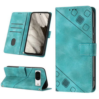Skin-feel Embossed Leather Phone Case, For Google Pixel 11 Pro XL, For Google Pixel 11 Pro / 11, For Google Pixel 10 Pro XL 5G Global, For Google Pixel 10 5G Global, For Google Pixel 9a, For Google Pixel 9 Pro XL, For Google Pixel 9 / 9 Pro            ...