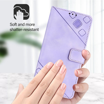 Skin-feel Embossed Leather Phone Case, For Google Pixel 5a, For Google Pixel 5 XL / Pixel 4a 5G, For Google Pixel 5