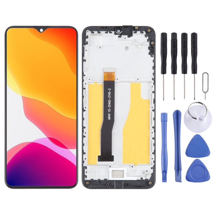 Original LCD-Bildschirm-Digitalisierer-Komplettmontage mit Rahmen, für Cubot Note 21, für Cubot Note 40