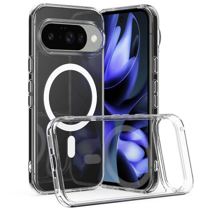 MagSafe Clear Acrylic PC Hybrid TPU Phone Case, For Google Pixel 11 Pro XL, For Google Pixel 11, For Google Pixel 11 Pro, For Google Pixel 10a, For Google Pixel 10 Pro XL, For Google Pixel 10 Pro, For Google Pixel 10, For Google Pixel 9a               ...