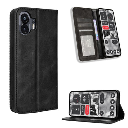 Magnetic Buckle Retro Texture Leather Phone Case, For Nothing Phone 4a Pro, For Nothing Phone 4a, For Nothing Phone 3a Lite, For Nothing Phone 3, For Nothing CMF Phone 2 Pro, For Nothing Phone 3a, For Nothing Phone 3a Pro, For Nothing CMF Phone 1      ...