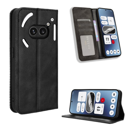 Magnetic Buckle Retro Texture Leather Phone Case, For Nothing Phone 4a Pro, For Nothing Phone 4a, For Nothing Phone 3a Lite, For Nothing Phone 3, For Nothing CMF Phone 2 Pro, For Nothing Phone 3a, For Nothing Phone 3a Pro, For Nothing CMF Phone 1      ...
