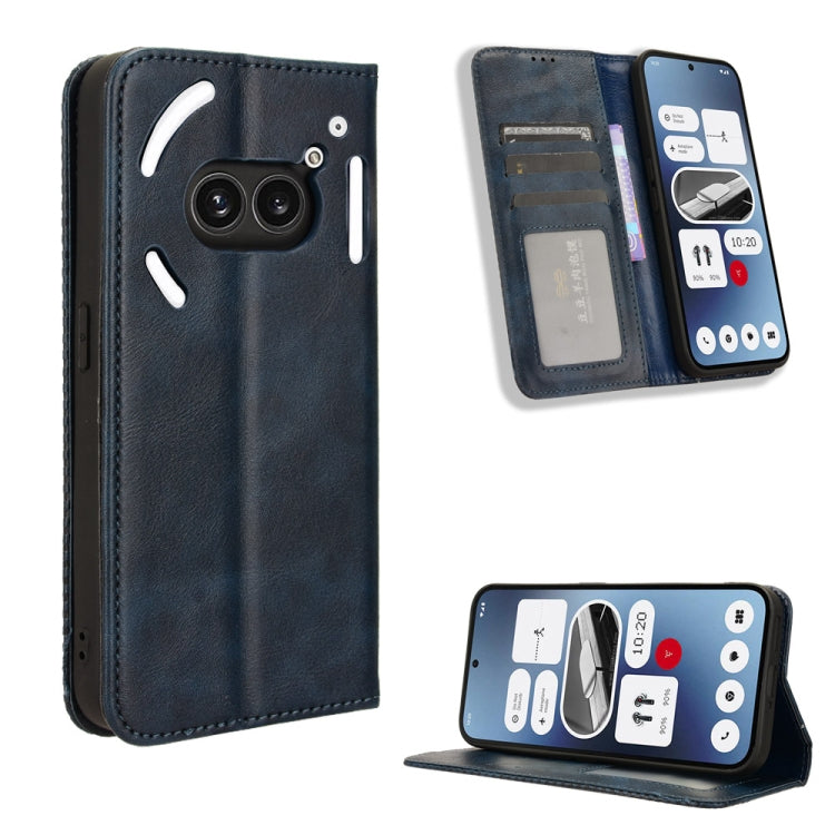 Magnetic Buckle Retro Texture Leather Phone Case, For Nothing Phone 4a Pro, For Nothing Phone 4a, For Nothing Phone 3a Lite, For Nothing Phone 3, For Nothing CMF Phone 2 Pro, For Nothing Phone 3a, For Nothing Phone 3a Pro, For Nothing CMF Phone 1      ...