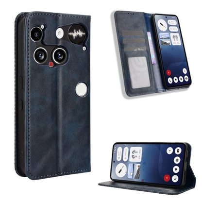 Magnetic Buckle Retro Texture Leather Phone Case, For Nothing Phone 4a Pro, For Nothing Phone 4a, For Nothing Phone 3a Lite, For Nothing Phone 3, For Nothing CMF Phone 2 Pro, For Nothing Phone 3a, For Nothing Phone 3a Pro, For Nothing CMF Phone 1      ...