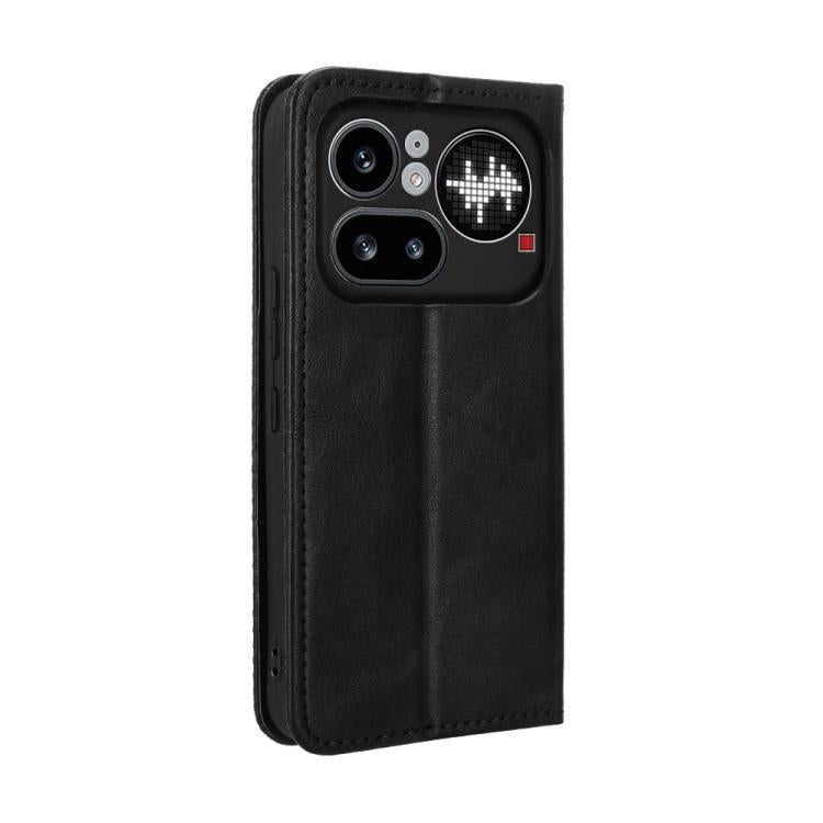 Magnetic Buckle Retro Texture Leather Phone Case, For Nothing Phone 4a Pro, For Nothing Phone 4a, For Nothing Phone 3a Lite, For Nothing Phone 3, For Nothing CMF Phone 2 Pro, For Nothing Phone 3a, For Nothing Phone 3a Pro, For Nothing CMF Phone 1      ...