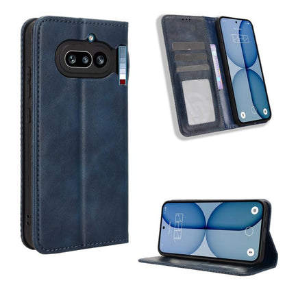 Magnetic Buckle Retro Texture Leather Phone Case, For Nothing Phone 4a Pro, For Nothing Phone 4a, For Nothing Phone 3a Lite, For Nothing Phone 3, For Nothing CMF Phone 2 Pro, For Nothing Phone 3a, For Nothing Phone 3a Pro, For Nothing CMF Phone 1      ...