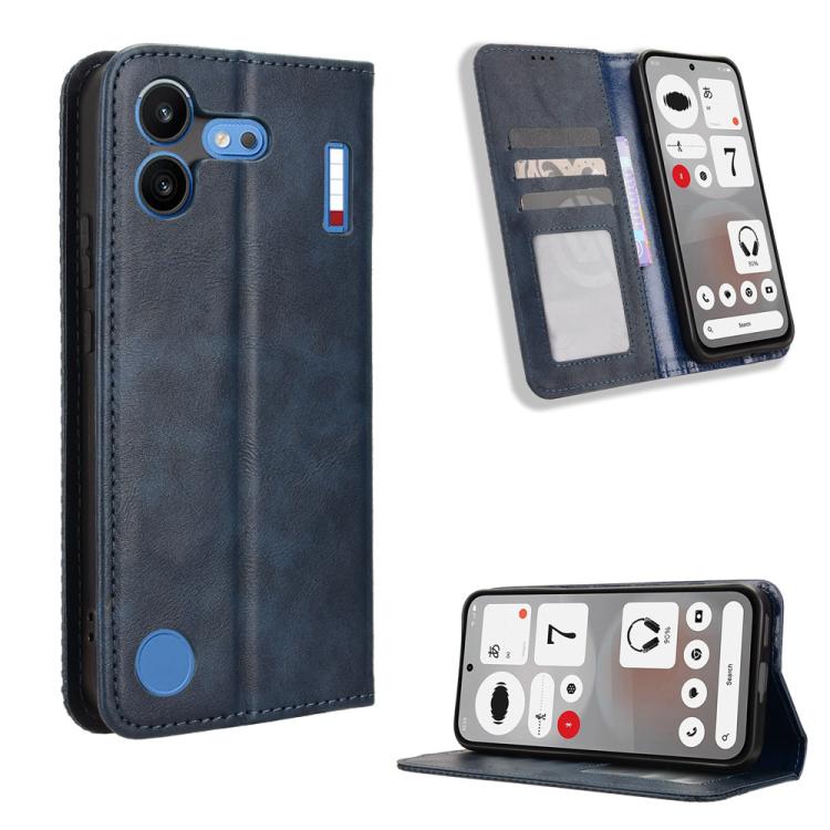 Magnetic Buckle Retro Texture Leather Phone Case, For Nothing Phone 4b, For Nothing Phone 4a Pro, For Nothing Phone 4a, For Nothing Phone 3a Lite, For Nothing Phone 3, For Nothing CMF Phone 2 Pro, For Nothing Phone 3a, For Nothing Phone 3a Pro         ...