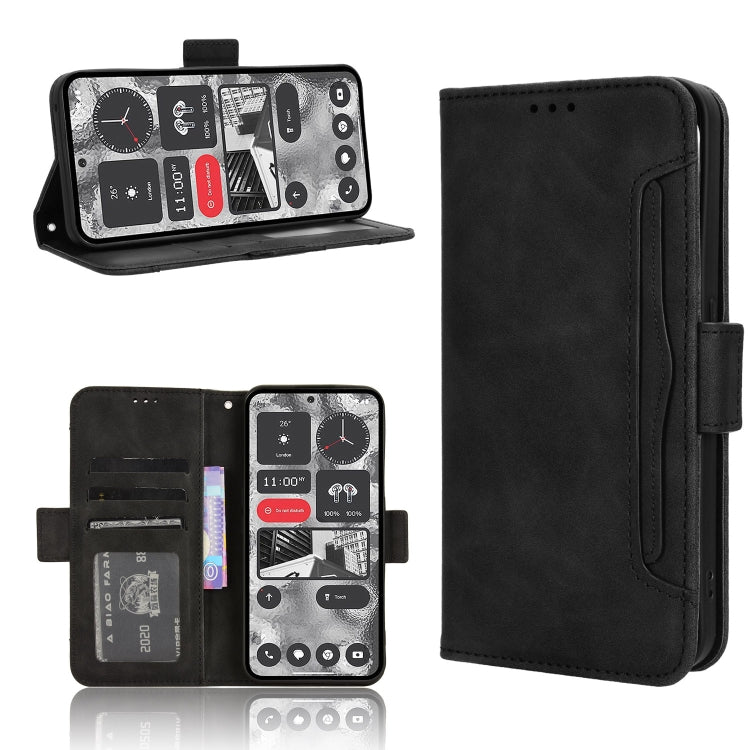 Skin Feel Calf Texture Card Slots Leather Phone Case, For Nothing Phone 4a Pro, For Nothing Phone 4a, For Nothing Phone 3a Lite, For Nothing Phone 3, For Nothing CMF Phone 2 Pro, For Nothing Phone 3a, For Nothing Phone 3a Pro, For Nothing CMF Phone 1  ...