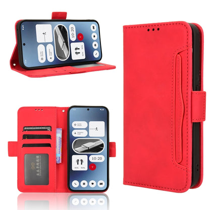 Skin Feel Calf Texture Card Slots Leather Phone Case, For Nothing Phone 4a Pro, For Nothing Phone 4a, For Nothing Phone 3a Lite, For Nothing Phone 3, For Nothing CMF Phone 2 Pro, For Nothing Phone 3a, For Nothing Phone 3a Pro, For Nothing CMF Phone 1  ...