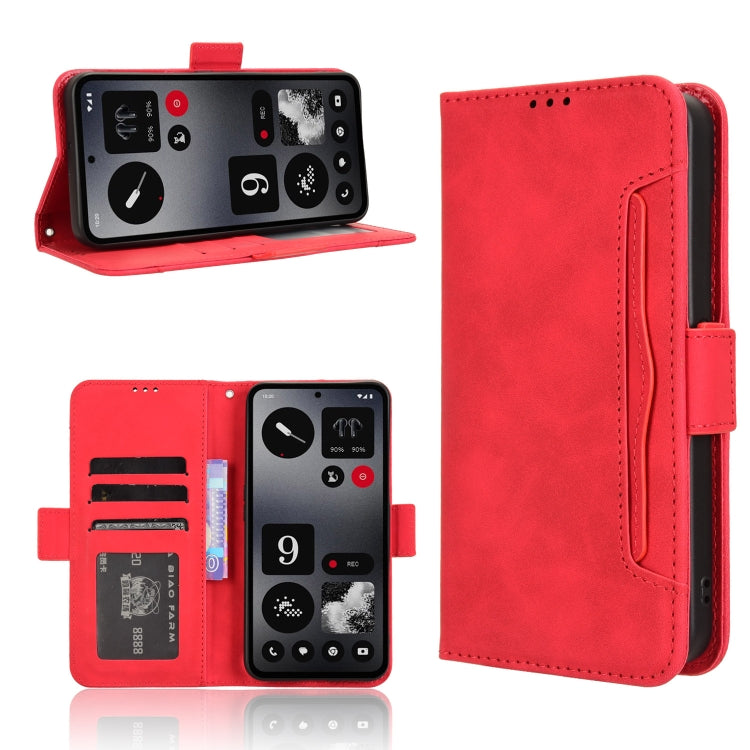 Skin Feel Calf Texture Card Slots Leather Phone Case, For Nothing Phone 4a Pro, For Nothing Phone 4a, For Nothing Phone 3a Lite, For Nothing Phone 3, For Nothing CMF Phone 2 Pro, For Nothing Phone 3a, For Nothing Phone 3a Pro, For Nothing CMF Phone 1  ...