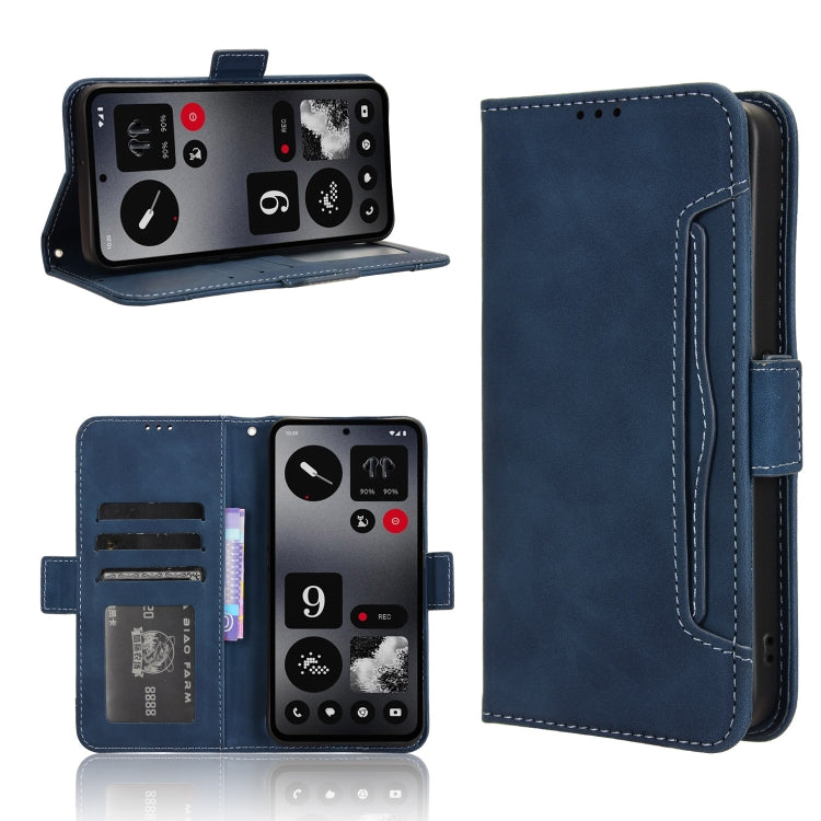 Skin Feel Calf Texture Card Slots Leather Phone Case, For Nothing Phone 4a Pro, For Nothing Phone 4a, For Nothing Phone 3a Lite, For Nothing Phone 3, For Nothing CMF Phone 2 Pro, For Nothing Phone 3a, For Nothing Phone 3a Pro, For Nothing CMF Phone 1  ...