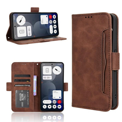 Skin Feel Calf Texture Card Slots Leather Phone Case, For Nothing Phone 4a Pro, For Nothing Phone 4a, For Nothing Phone 3a Lite, For Nothing Phone 3, For Nothing CMF Phone 2 Pro, For Nothing Phone 3a, For Nothing Phone 3a Pro, For Nothing CMF Phone 1  ...