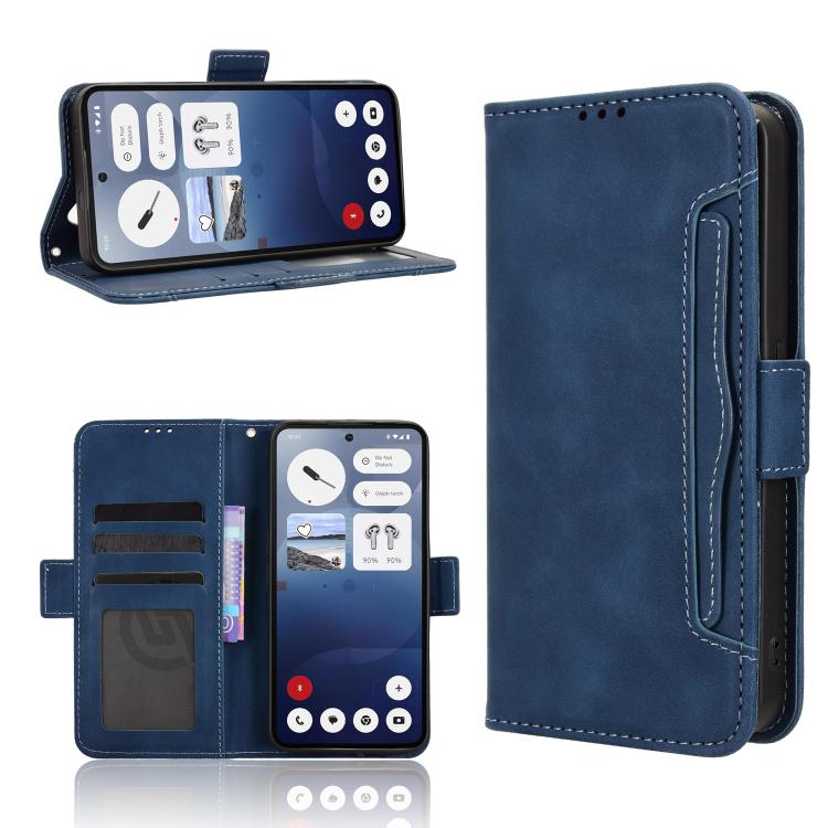 Skin Feel Calf Texture Card Slots Leather Phone Case, For Nothing Phone 4a Pro, For Nothing Phone 4a, For Nothing Phone 3a Lite, For Nothing Phone 3, For Nothing CMF Phone 2 Pro, For Nothing Phone 3a, For Nothing Phone 3a Pro, For Nothing CMF Phone 1  ...