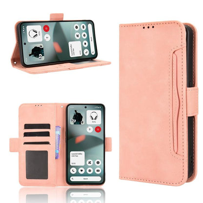 Skin Feel Calf Texture Card Slots Leather Phone Case, For Nothing Phone 4a Pro, For Nothing Phone 4a, For Nothing Phone 3a Lite, For Nothing Phone 3, For Nothing CMF Phone 2 Pro, For Nothing Phone 3a, For Nothing Phone 3a Pro, For Nothing CMF Phone 1  ...