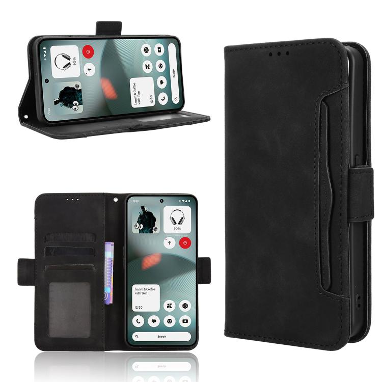 Skin Feel Calf Texture Card Slots Leather Phone Case, For Nothing Phone 4a Pro, For Nothing Phone 4a, For Nothing Phone 3a Lite, For Nothing Phone 3, For Nothing CMF Phone 2 Pro, For Nothing Phone 3a, For Nothing Phone 3a Pro, For Nothing CMF Phone 1  ...