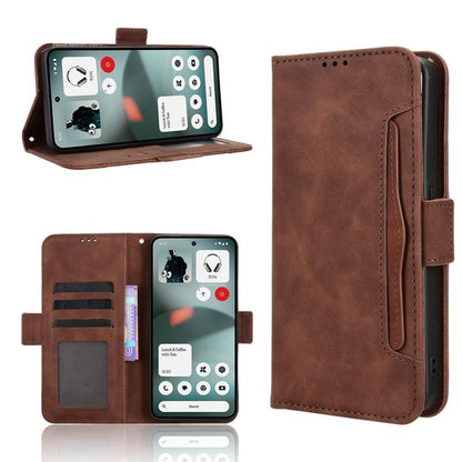 Skin Feel Calf Texture Card Slots Leather Phone Case, For Nothing Phone 4a Pro, For Nothing Phone 4a, For Nothing Phone 3a Lite, For Nothing Phone 3, For Nothing CMF Phone 2 Pro, For Nothing Phone 3a, For Nothing Phone 3a Pro, For Nothing CMF Phone 1  ...