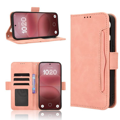 Skin Feel Calf Texture Card Slots Leather Phone Case, For Nothing Phone 4a Pro, For Nothing Phone 4a, For Nothing Phone 3a Lite, For Nothing Phone 3, For Nothing CMF Phone 2 Pro, For Nothing Phone 3a, For Nothing Phone 3a Pro, For Nothing CMF Phone 1  ...