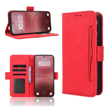 Skin Feel Calf Texture Card Slots Leather Phone Case, For Nothing Phone 4a Pro, For Nothing Phone 4a, For Nothing Phone 3a Lite, For Nothing Phone 3, For Nothing CMF Phone 2 Pro, For Nothing Phone 3a, For Nothing Phone 3a Pro, For Nothing CMF Phone 1  ...