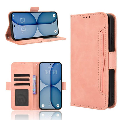 Skin Feel Calf Texture Card Slots Leather Phone Case, For Nothing Phone 4a Pro, For Nothing Phone 4a, For Nothing Phone 3a Lite, For Nothing Phone 3, For Nothing CMF Phone 2 Pro, For Nothing Phone 3a, For Nothing Phone 3a Pro, For Nothing CMF Phone 1  ...