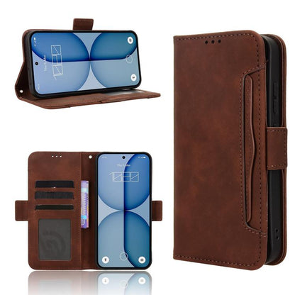 Skin Feel Calf Texture Card Slots Leather Phone Case, For Nothing Phone 4a Pro, For Nothing Phone 4a, For Nothing Phone 3a Lite, For Nothing Phone 3, For Nothing CMF Phone 2 Pro, For Nothing Phone 3a, For Nothing Phone 3a Pro, For Nothing CMF Phone 1  ...