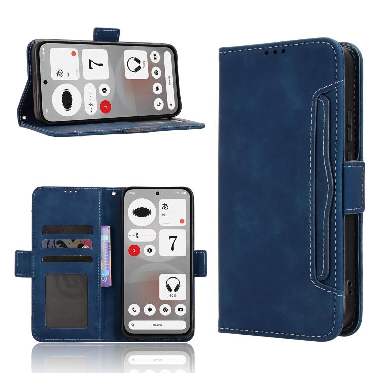 Skin Feel Calf Texture Card Slots Leather Phone Case, For Nothing Phone 4b, For Nothing Phone 4a Pro, For Nothing Phone 4a, For Nothing Phone 3a Lite, For Nothing Phone 3, For Nothing CMF Phone 2 Pro, For Nothing Phone 3a, For Nothing Phone 3a Pro     ...