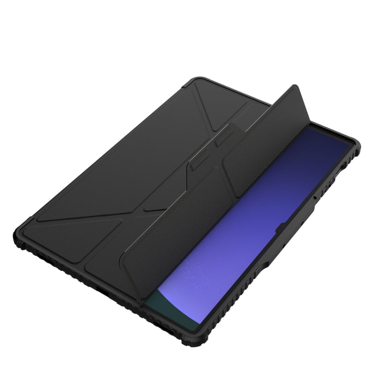 Étui en cuir pour tablette NILLKIN Bumper Pro multi-angle pliable, pour Samsung Galaxy Tab S10 FE, pour Samsung Galaxy Tab S9 Ultra, pour Samsung Galaxy Tab S9+
