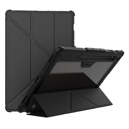 Étui en cuir pour tablette NILLKIN Bumper Pro multi-angle pliable, pour Samsung Galaxy Tab S10 FE, pour Samsung Galaxy Tab S9 Ultra, pour Samsung Galaxy Tab S9+