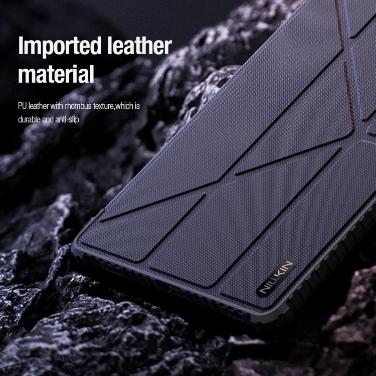 NILLKIN Bumper Pro Multi-angle Folding Style Tablet Leather Case, For Samsung Galaxy Tab S10 FE, For Samsung Galaxy Tab S9 Ultra, For Samsung Galaxy Tab S9+