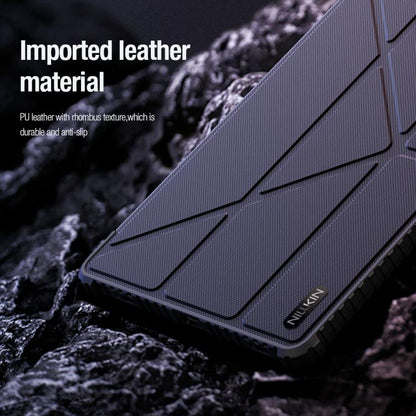 NILLKIN Bumper Pro Multi-angle Folding Style Tablet Leather Case, For Samsung Galaxy Tab S10 FE, For Samsung Galaxy Tab S9 Ultra, For Samsung Galaxy Tab S9+