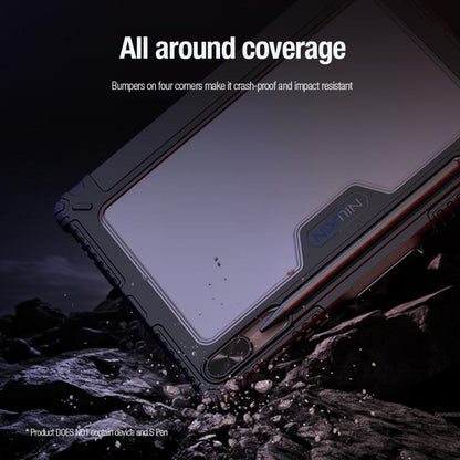 NILLKIN Bumper Pro Multi-angle Folding Style Tablet Leather Case, For Samsung Galaxy Tab S10 FE, For Samsung Galaxy Tab S9 Ultra, For Samsung Galaxy Tab S9+
