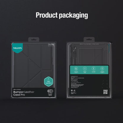 NILLKIN Bumper Pro Multi-angle Folding Style Tablet Leather Case, For Samsung Galaxy Tab S10 FE, For Samsung Galaxy Tab S9 Ultra, For Samsung Galaxy Tab S9+
