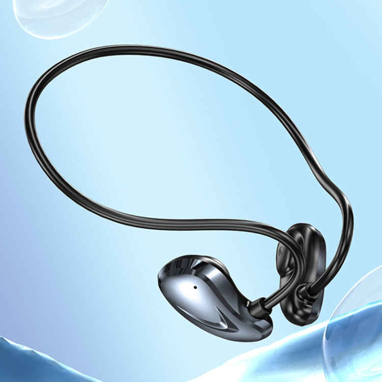 A60 Open Air Conduction Built-in Microphone Wireless Bluetooth Neckband Earphone, A60