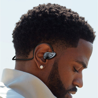 A60 Open Air Conduction Built-in Microphone Wireless Bluetooth Neckband Earphone, A60